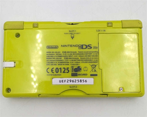 Nintendo DS Lite - Grøn - Konsol - SNR UEF27995895 (B Grade) (Genbrug)